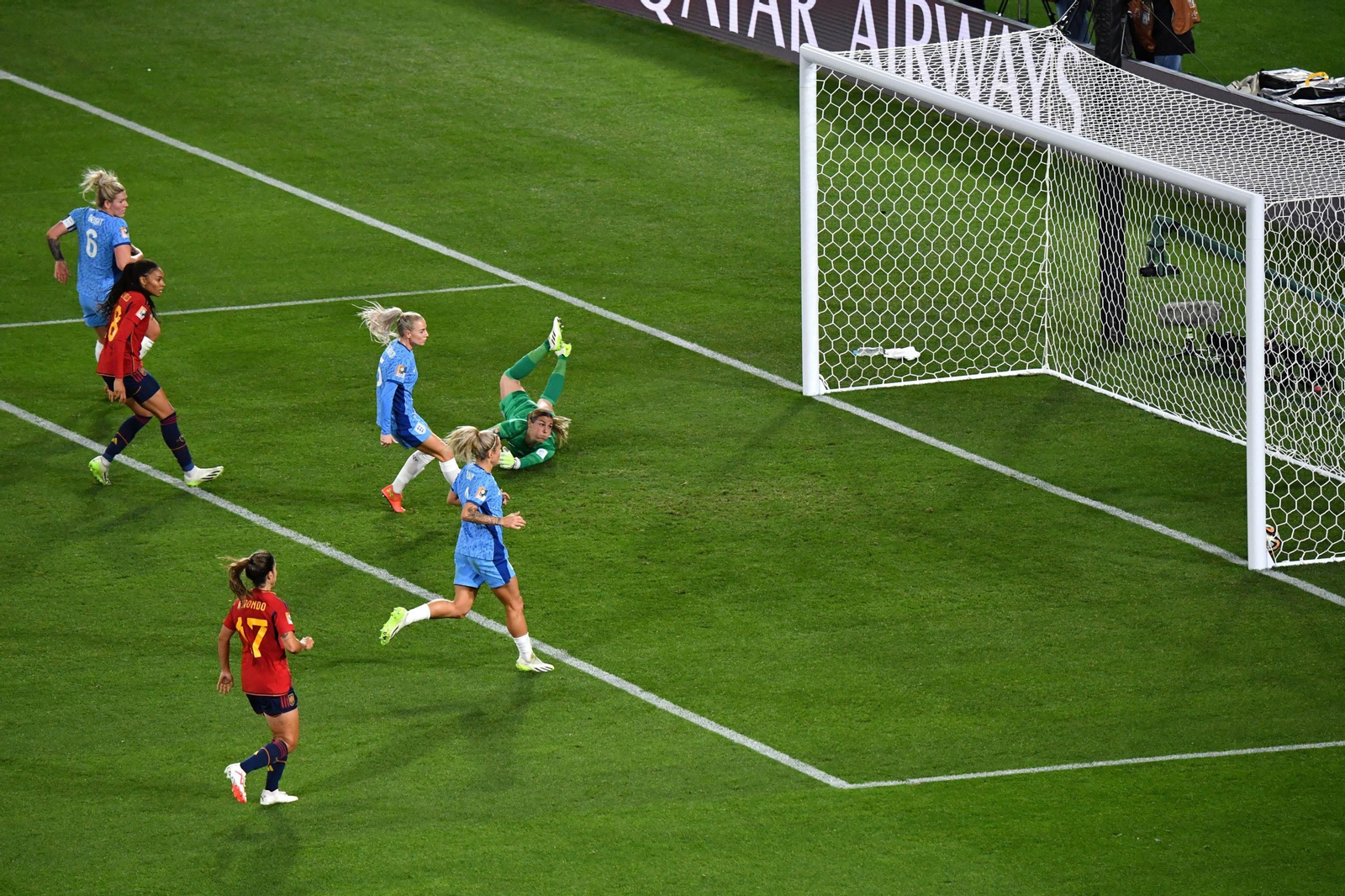 Las imágenes de la final del Mundial de Fútbol Femenino España-Inglaterra