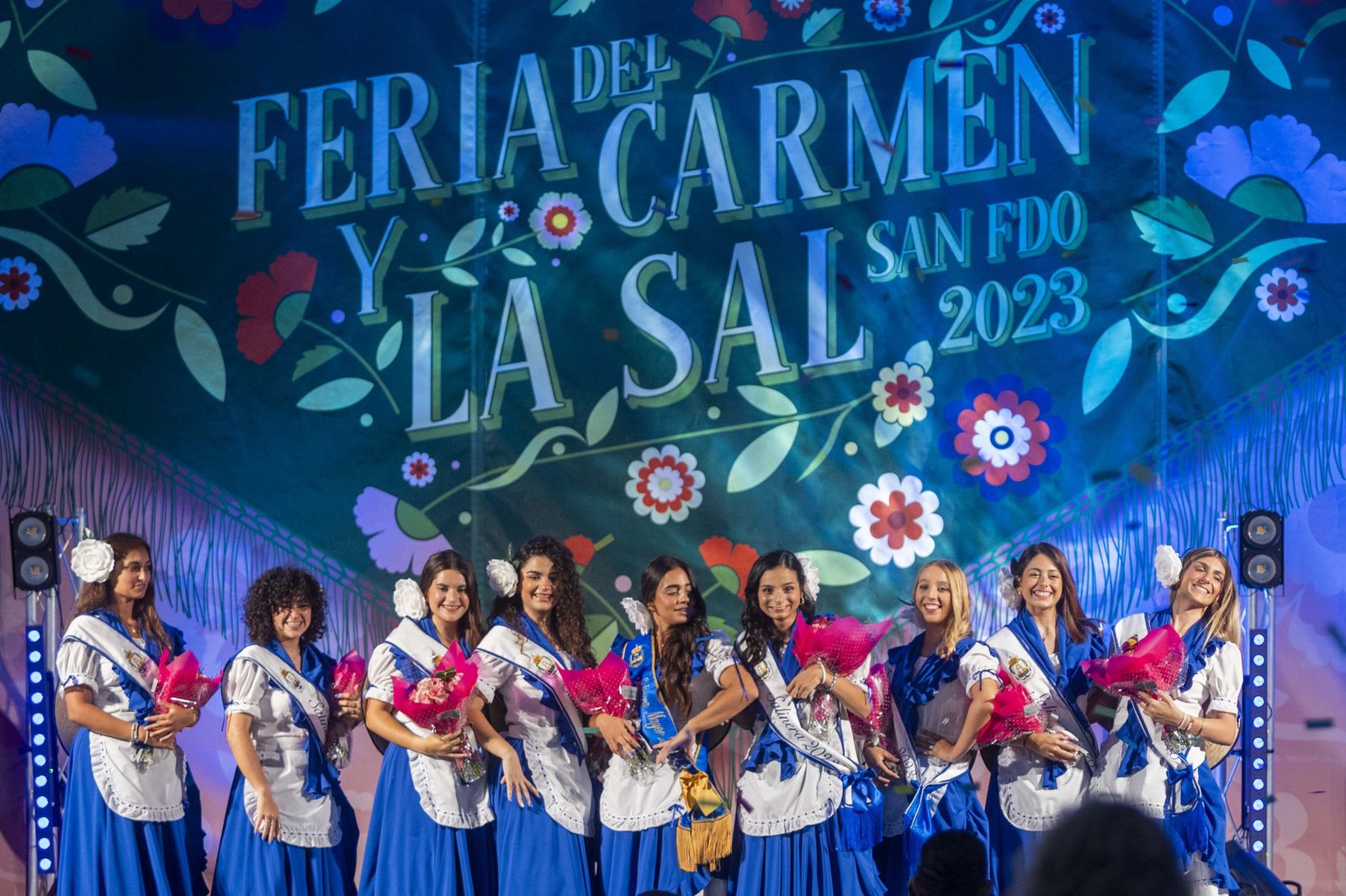 Búscate en las imágenes de la inauguración de la Feria del Carmen y de la Sal de San Fernando