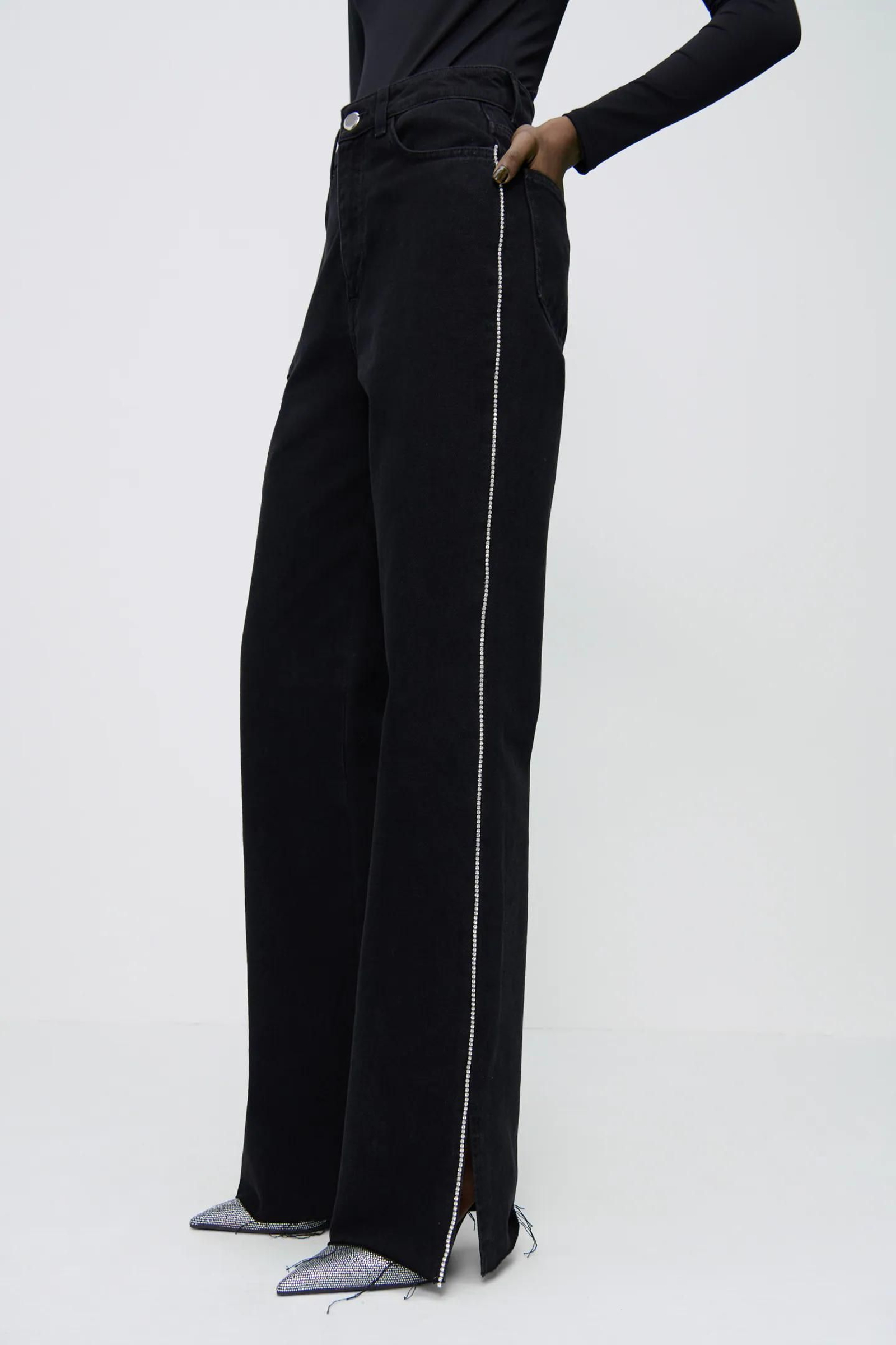 Vaqueros joya de Zara. Vaqueros joya de Zara.