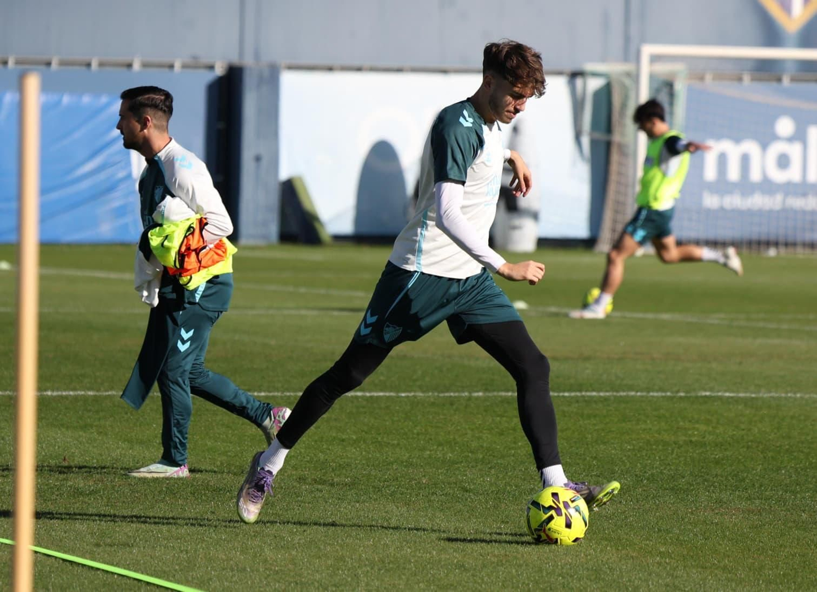 Juan Carlos Andrés ya ejerce como mano derecha de Funes en el Málaga CF
