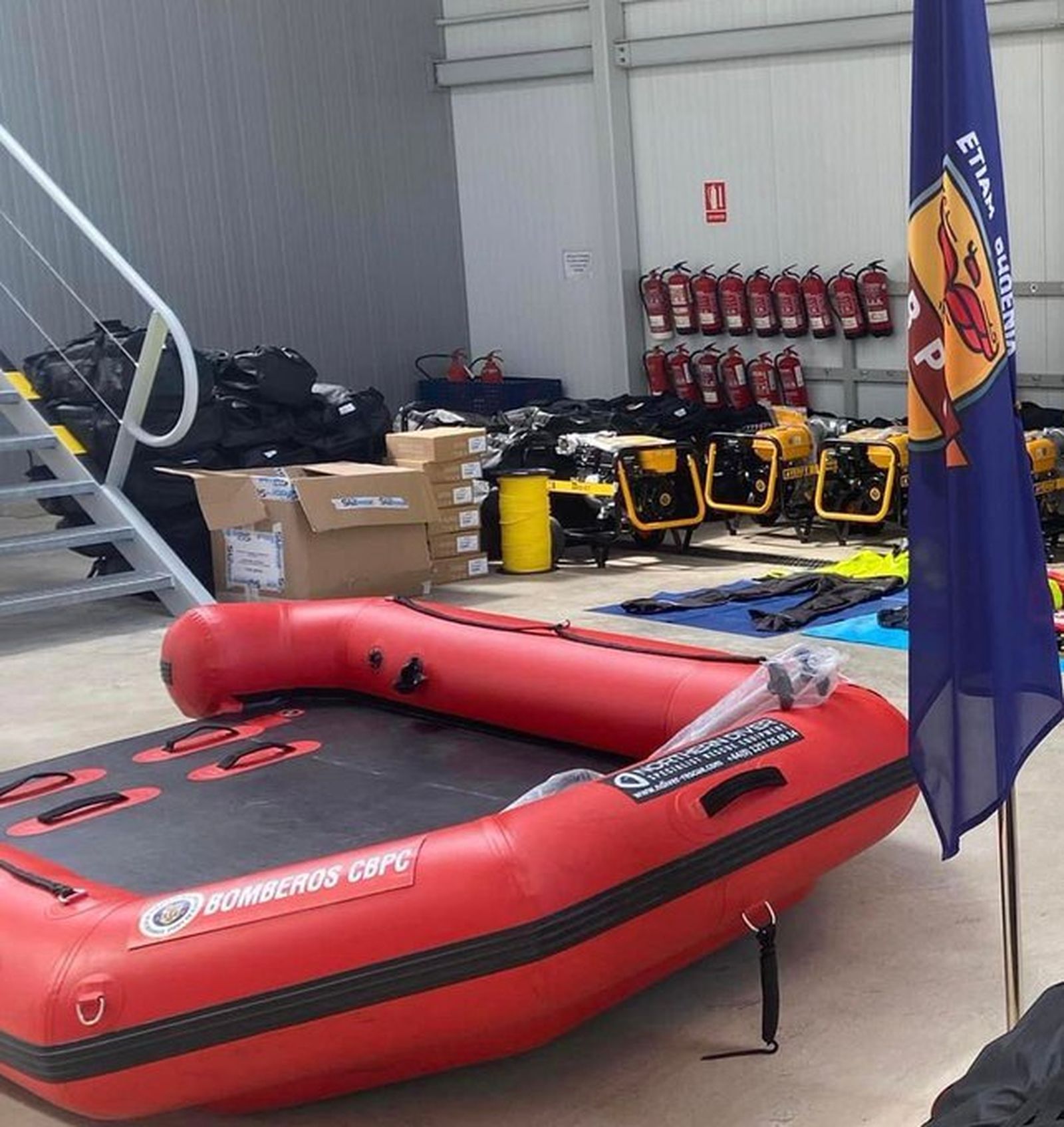 Así es el nuevo equipo de rescate para inundaciones