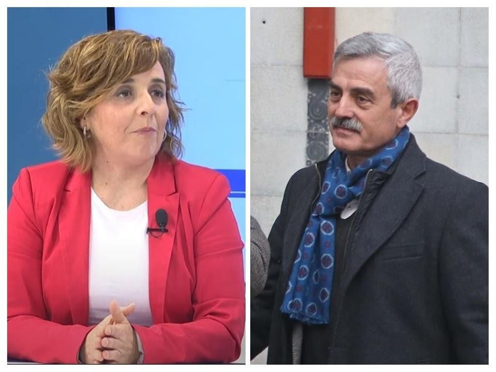 Esperanza Pérez y Francisco Gil.