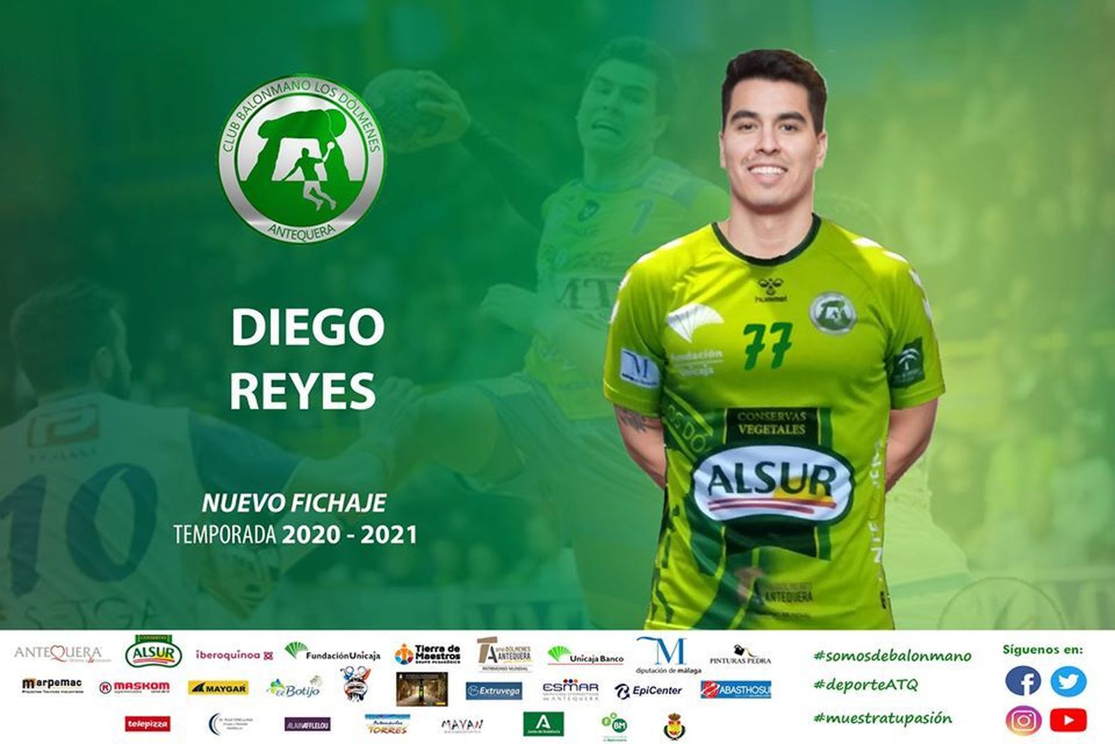 Diego Reyes, fichaje del Conservas Alsur Antequera.
