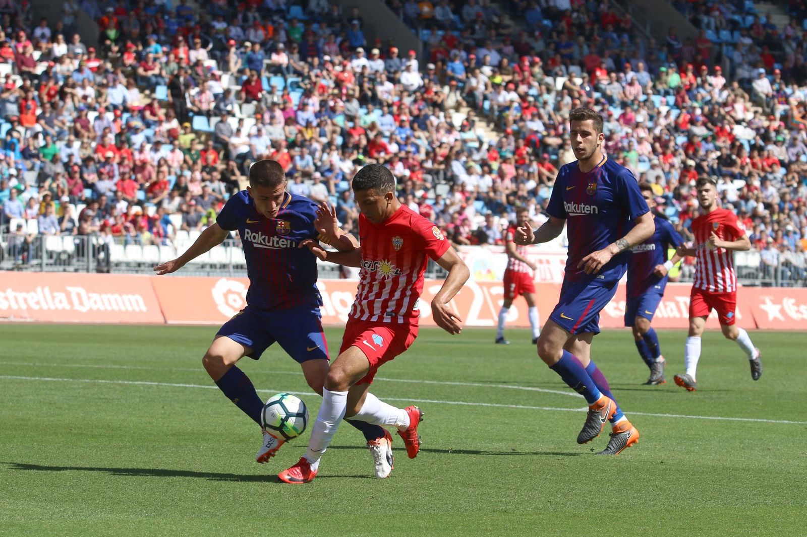 El UD Almería-Barça B, en imágenes