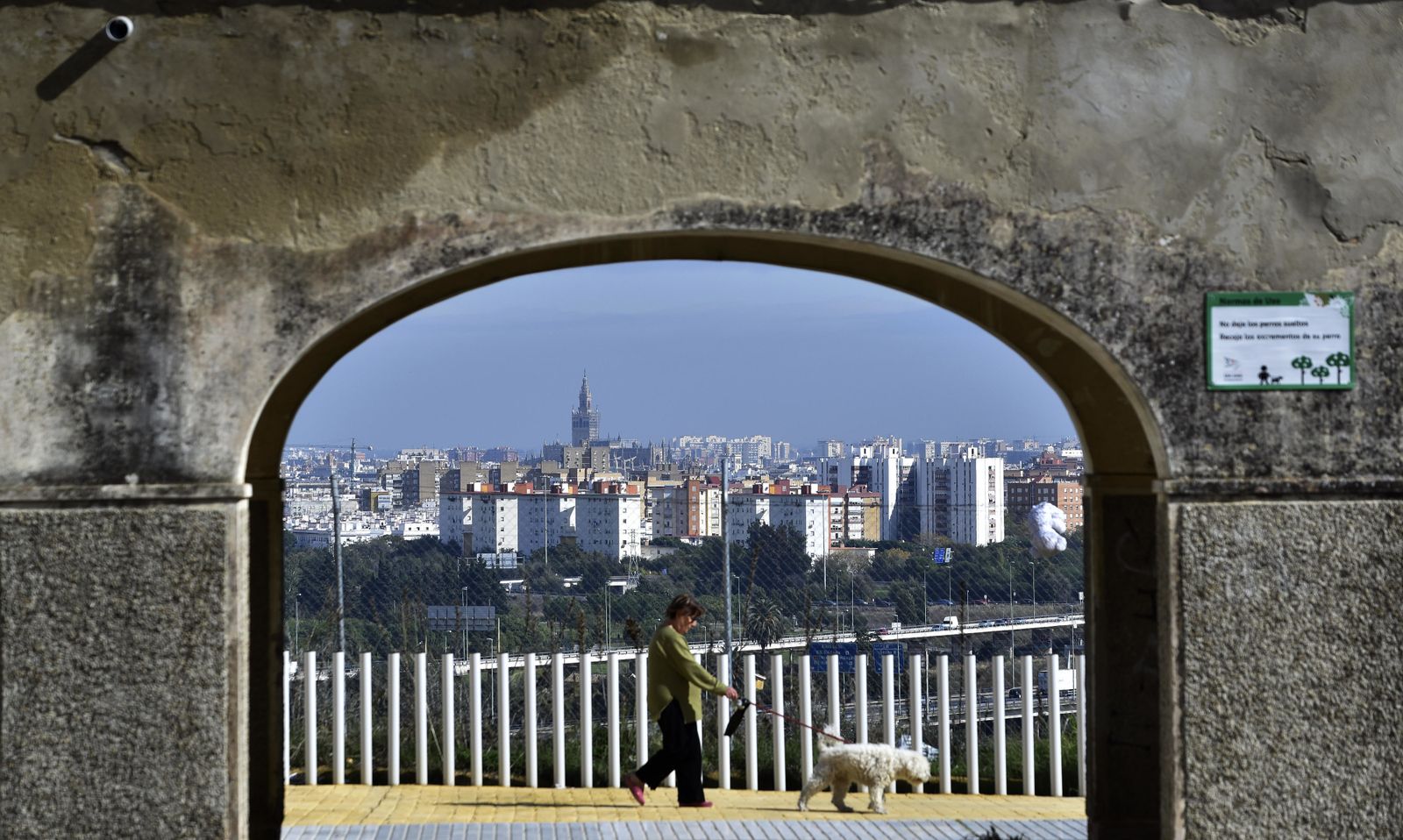 La barriada de El Monumento, en imágenes