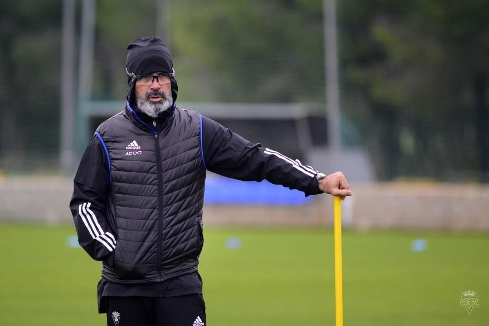 Álvaro Cervera, entrenador del Cádiz. Álvaro Cervera, entrenador del Cádiz.