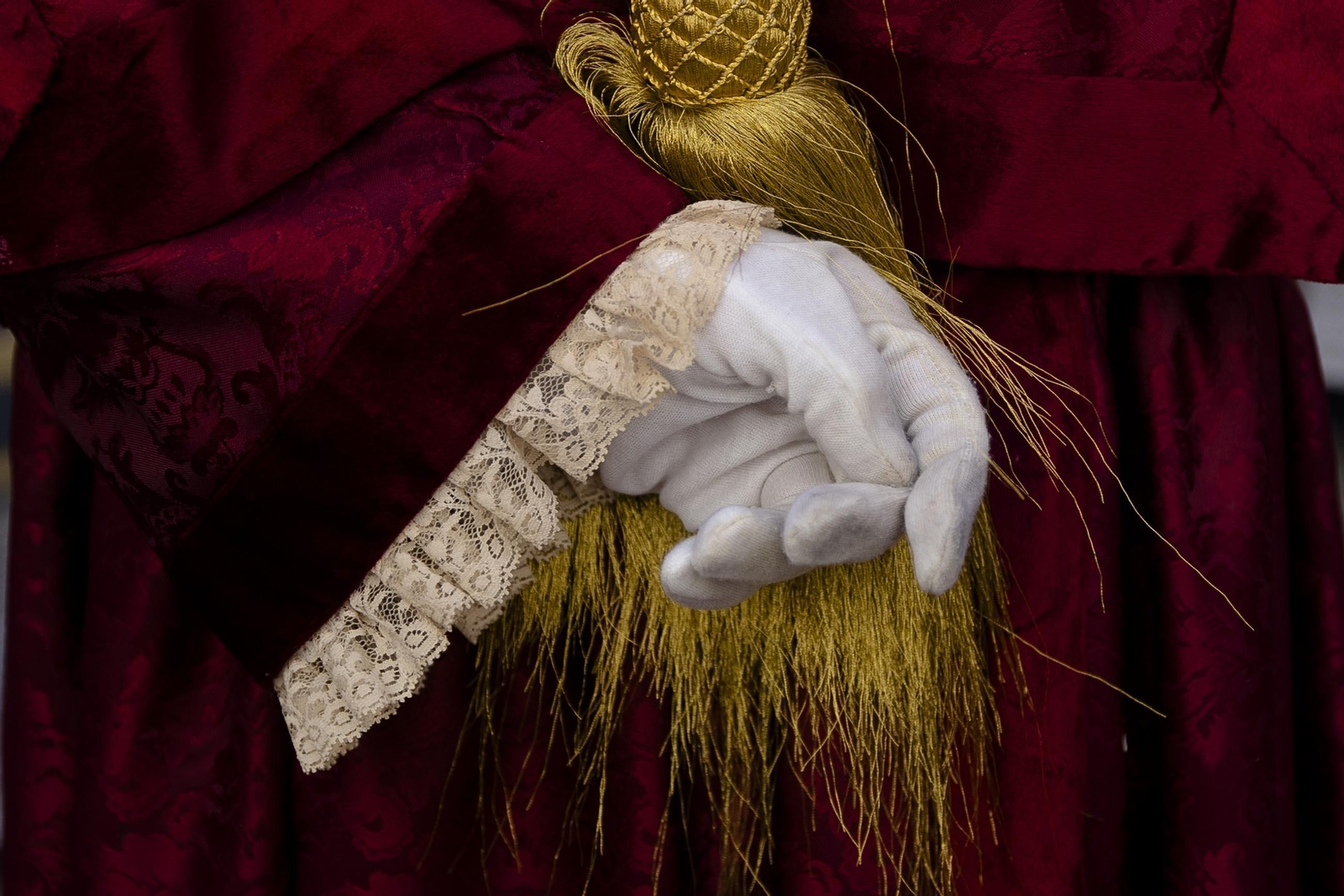 Imágenes de la salida de Sentencia en la Semana Santa de Cádiz 2025