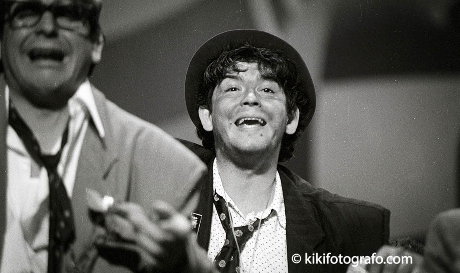 Un jovencísimo Yuyo en la chirigota 'El que la lleva la entiende'