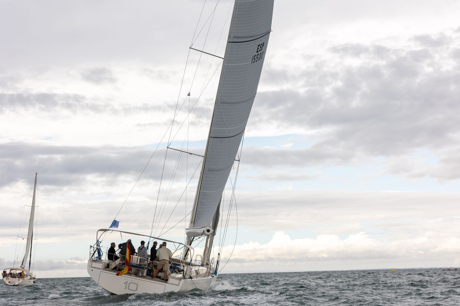 Imágenes de la partida de la Regata Oceánica Huelva-La Gomera
