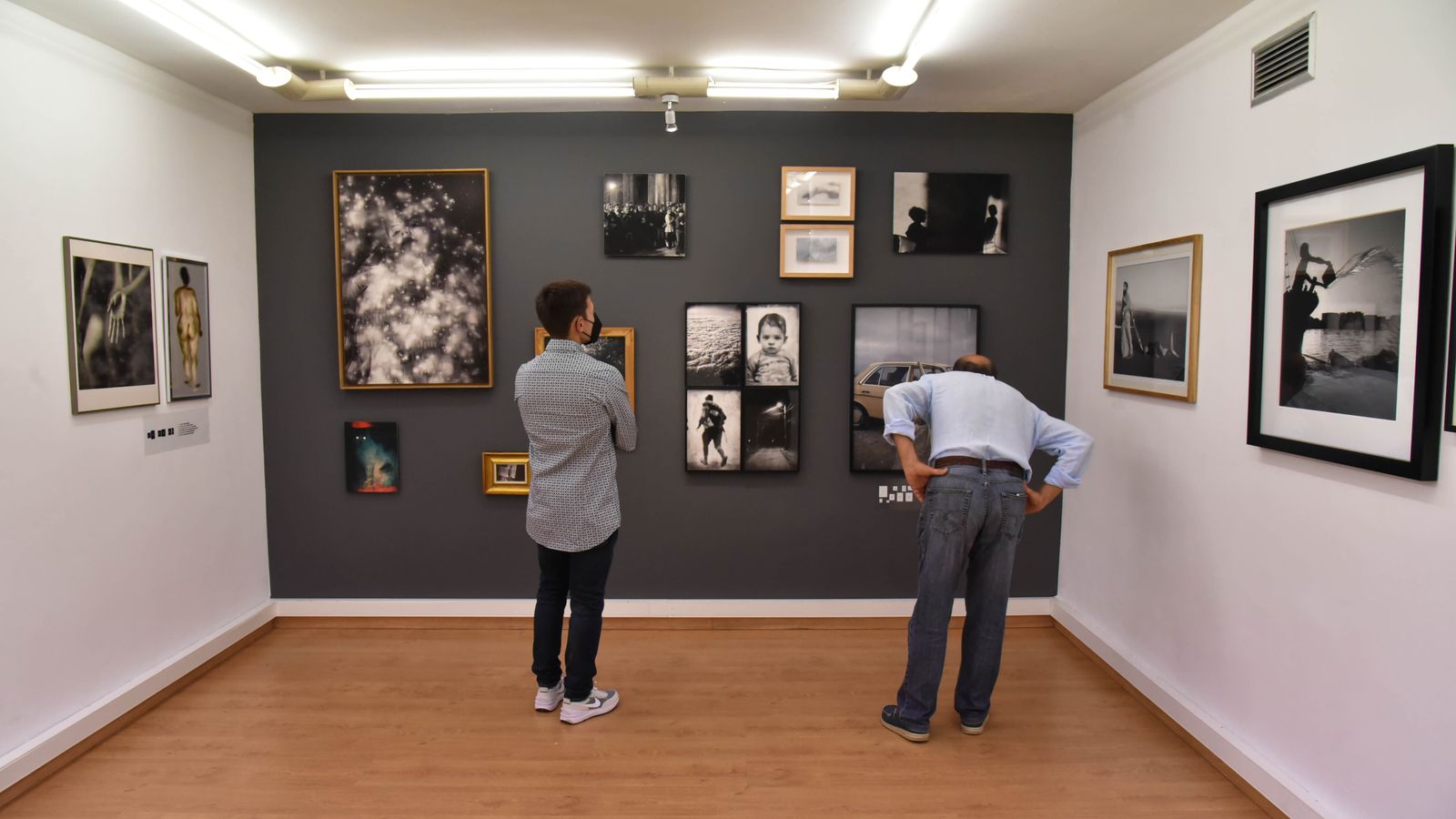 Las fotos del la exposición homenaje a Alberto Galan