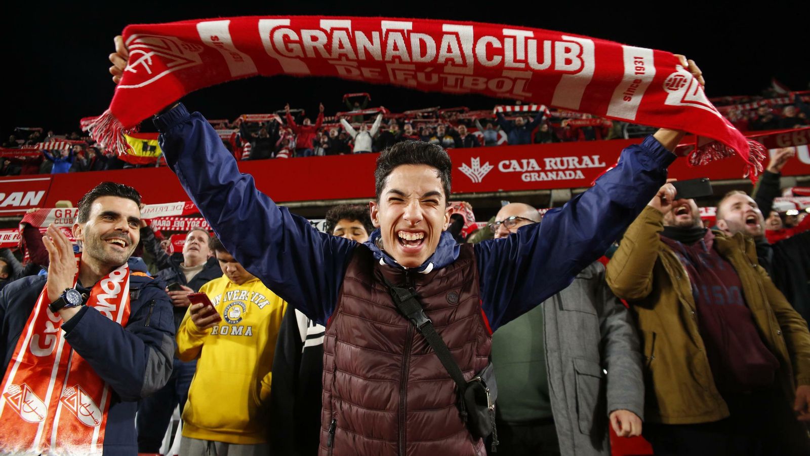 La felicidad inundó Los Cármenes