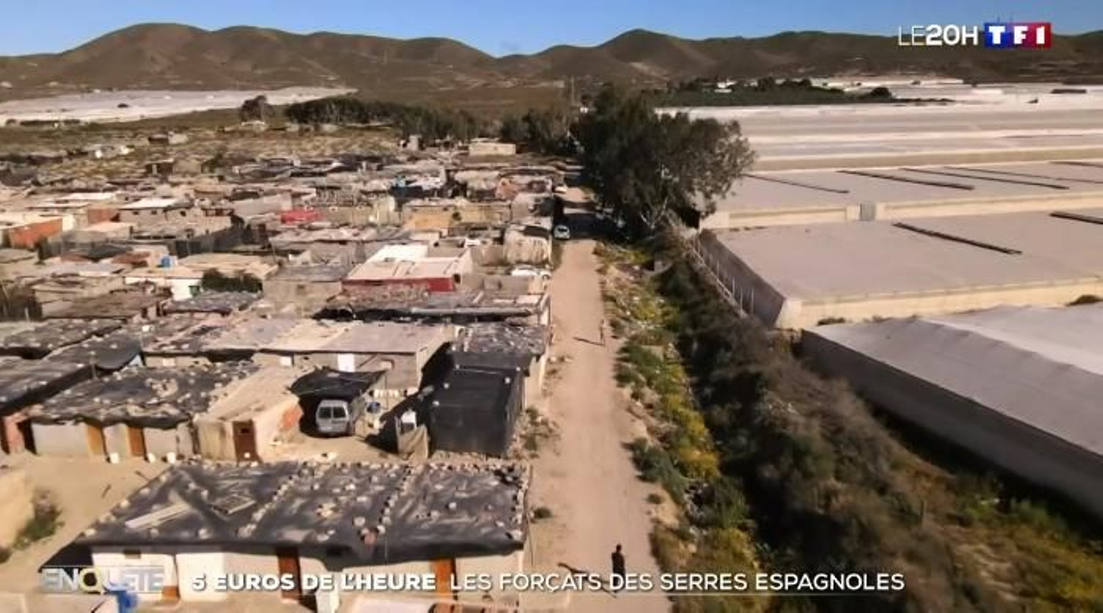Vista aérea de Atochares, en Níjar. Vista aérea de Atochares, en Níjar.