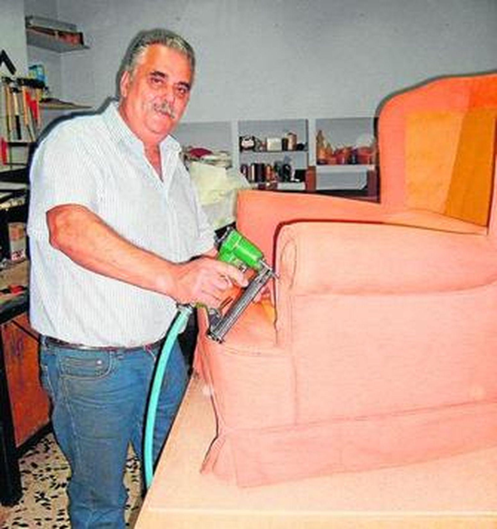 Un artesano de la tapicería en evolución