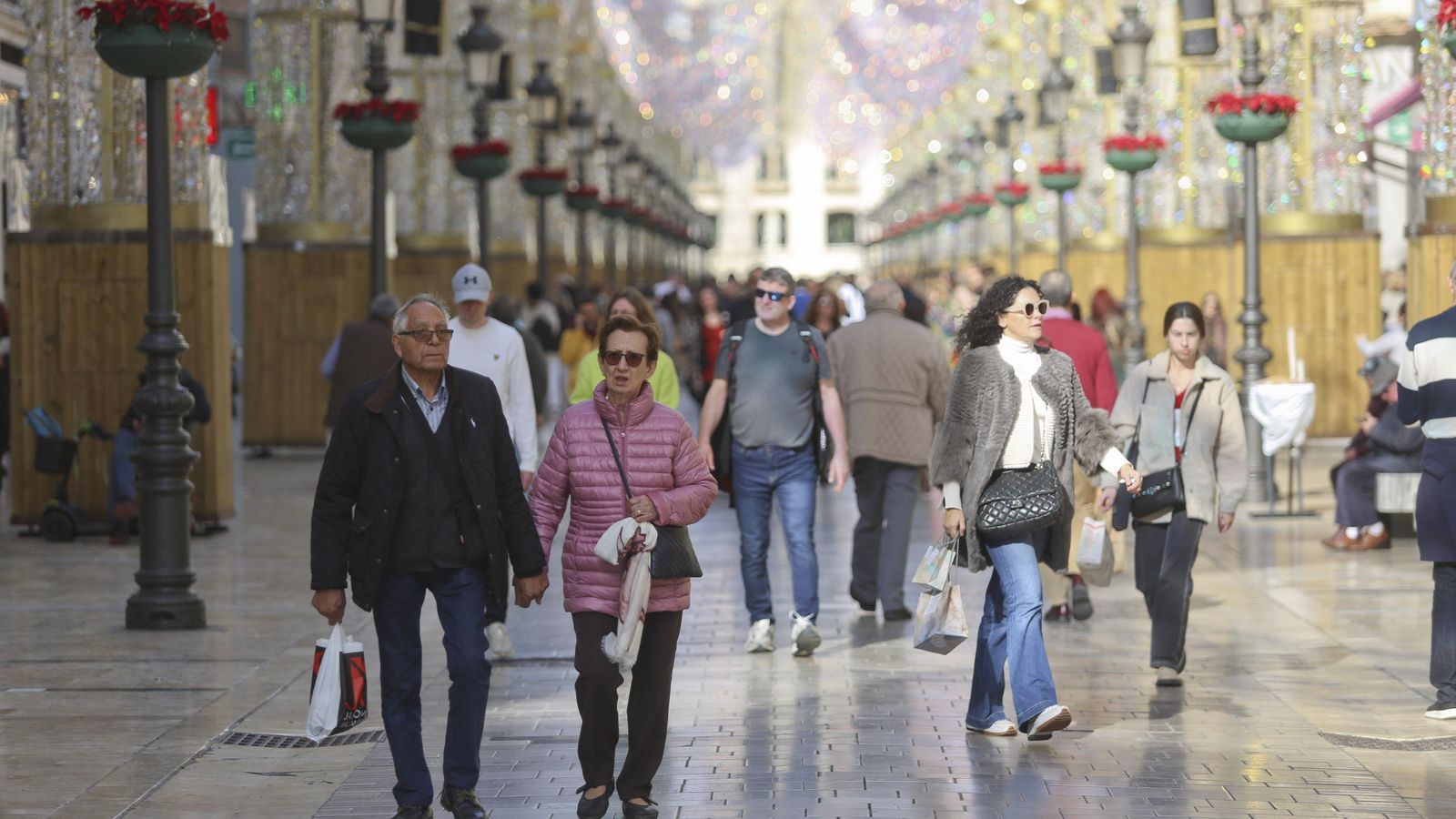El esplendor de la Málaga visible.