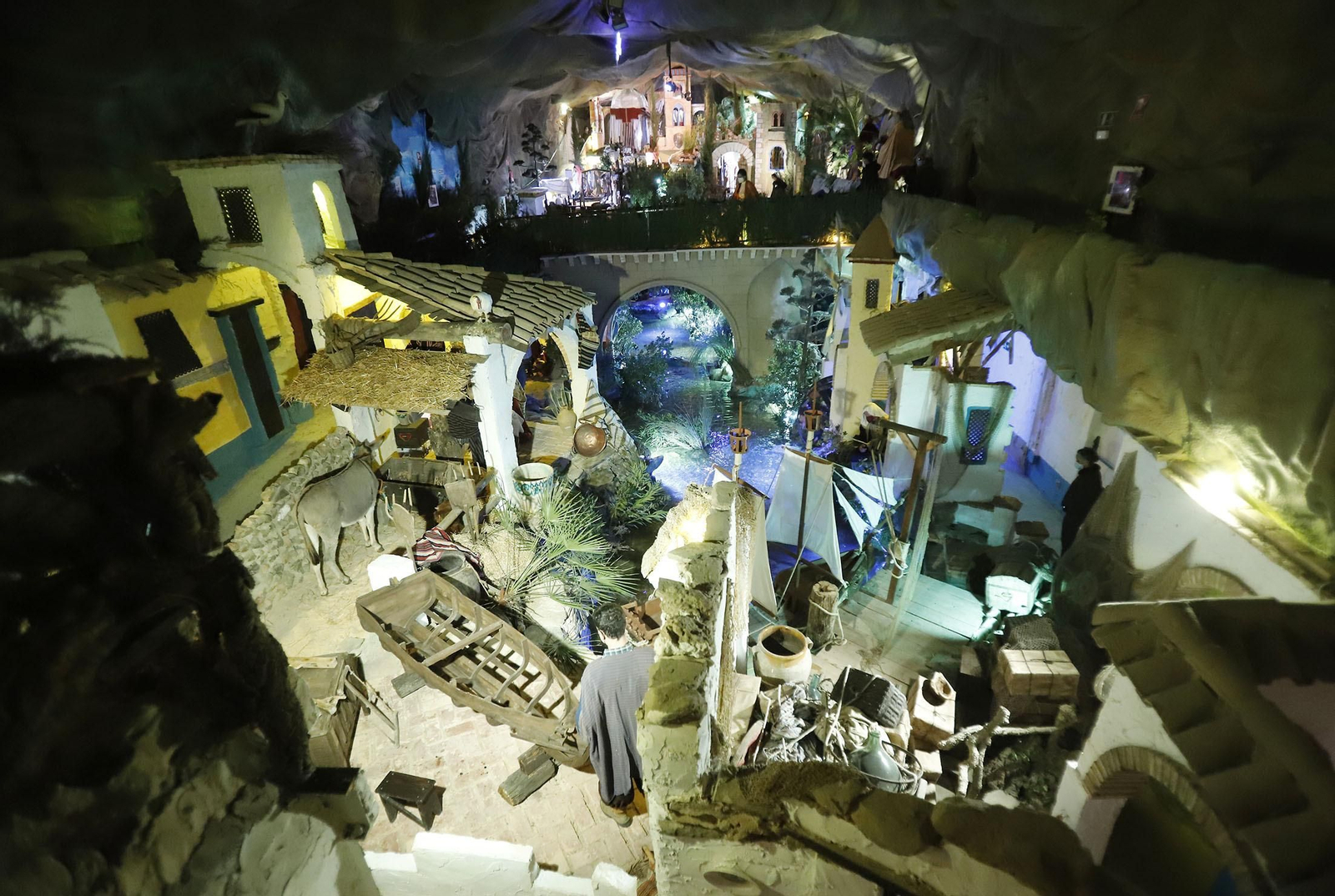 Imágenes del Belén Viviente de Beas