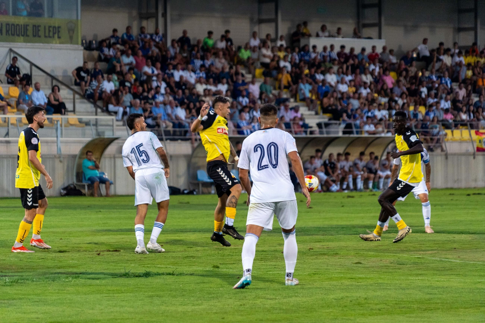 Imágenes del partido San Roque de Lepe - Recreativo de Huelva del Trofeo de la Bella