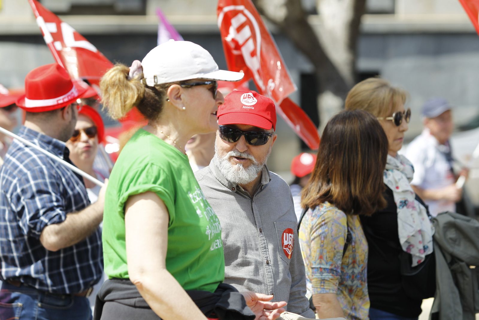 Fotogalería Manifestación del Primero de Mayo. Día Internacional de los Trabajadores. Almería