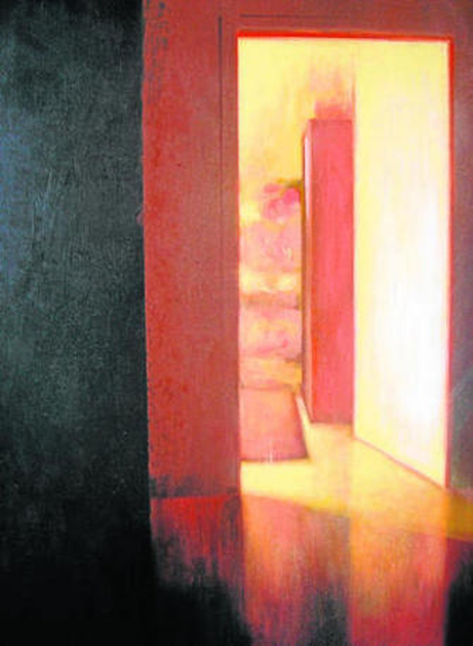 Una de las obras de la exposición de Juan Romero de la Rosa.