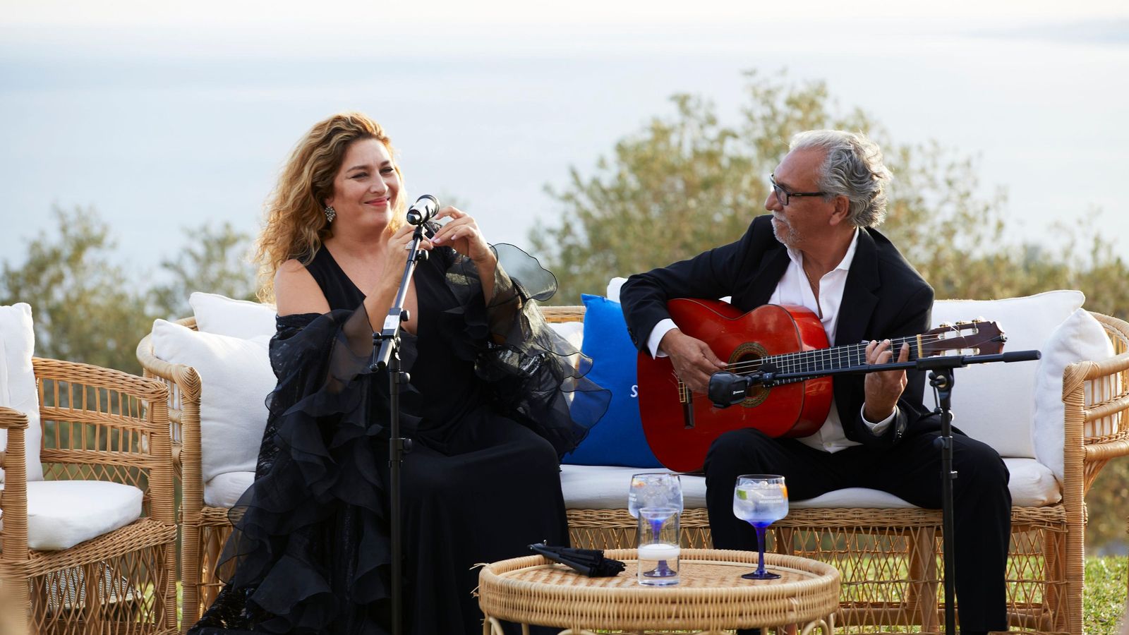 Estrella Morente en su recital con Larios