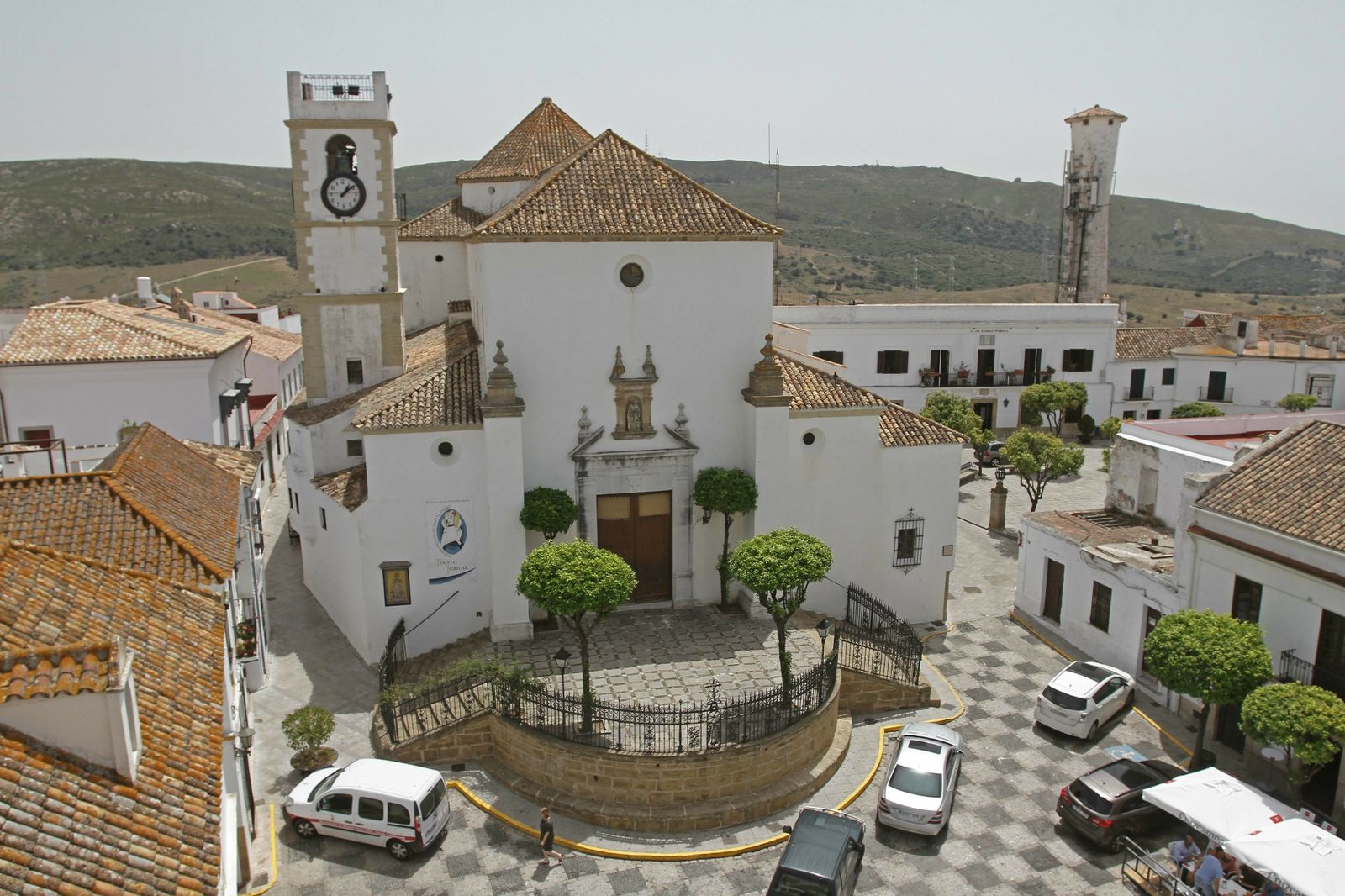 La iglesia de Santa María la Coronada.