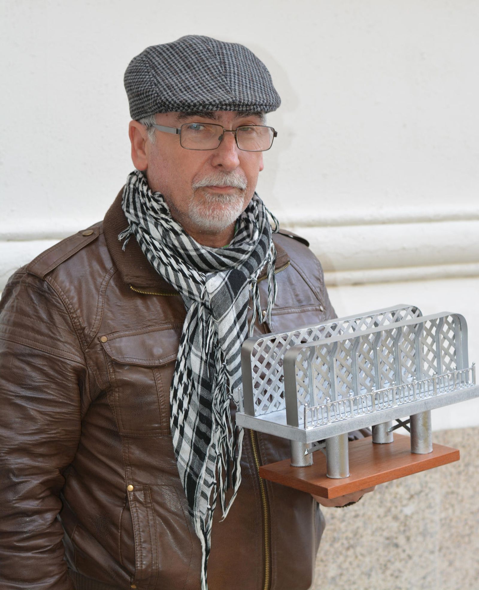 Juan Antonio Galán Pérez, cuando obtuvo el Puente de San Alejandro.