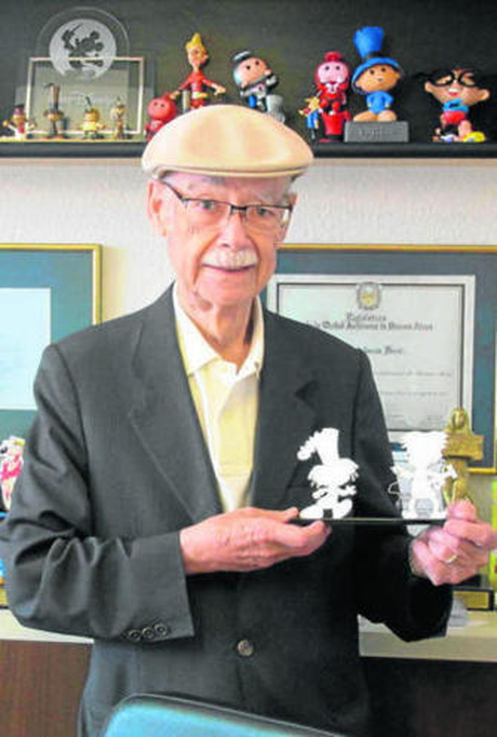 Manuel García Ferré, gran dibujante almeriense que vivió en Argentina.