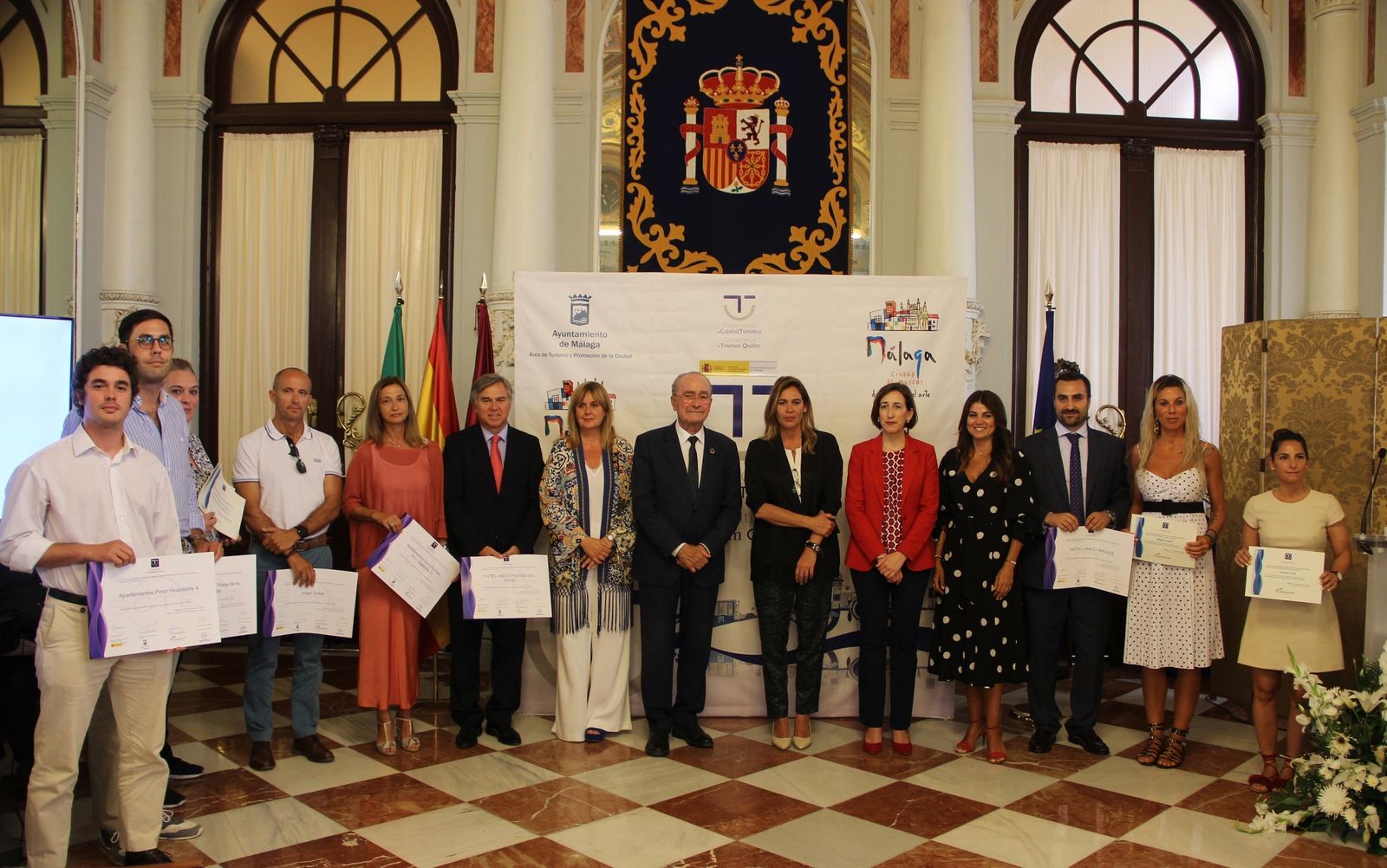 Vincci Selección Posada del Patio 5*, reconocido con la certificación de calidad turística de SICTED.