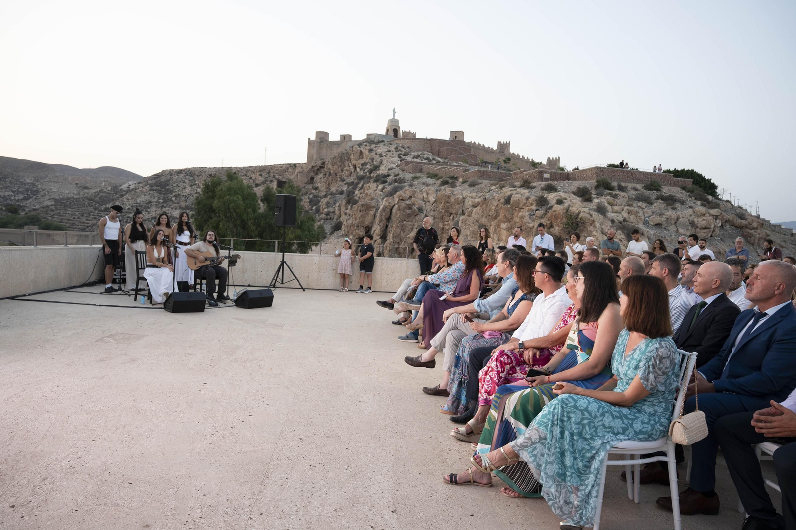 Las imágenes de la presentación de la Feria de Almería 2025 en honor de la Virgen del Mar