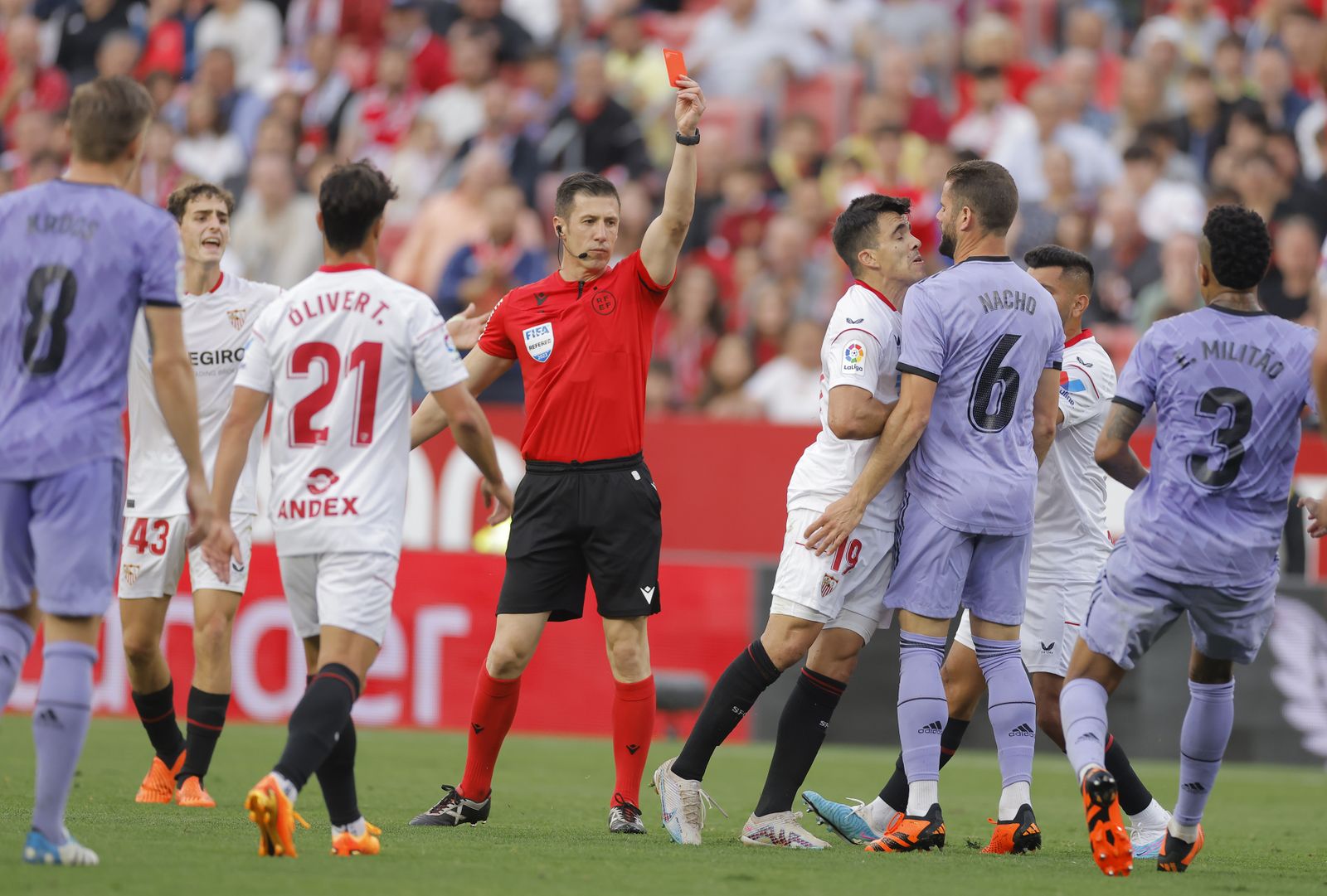 Las imágenes del Sevilla-Madrid