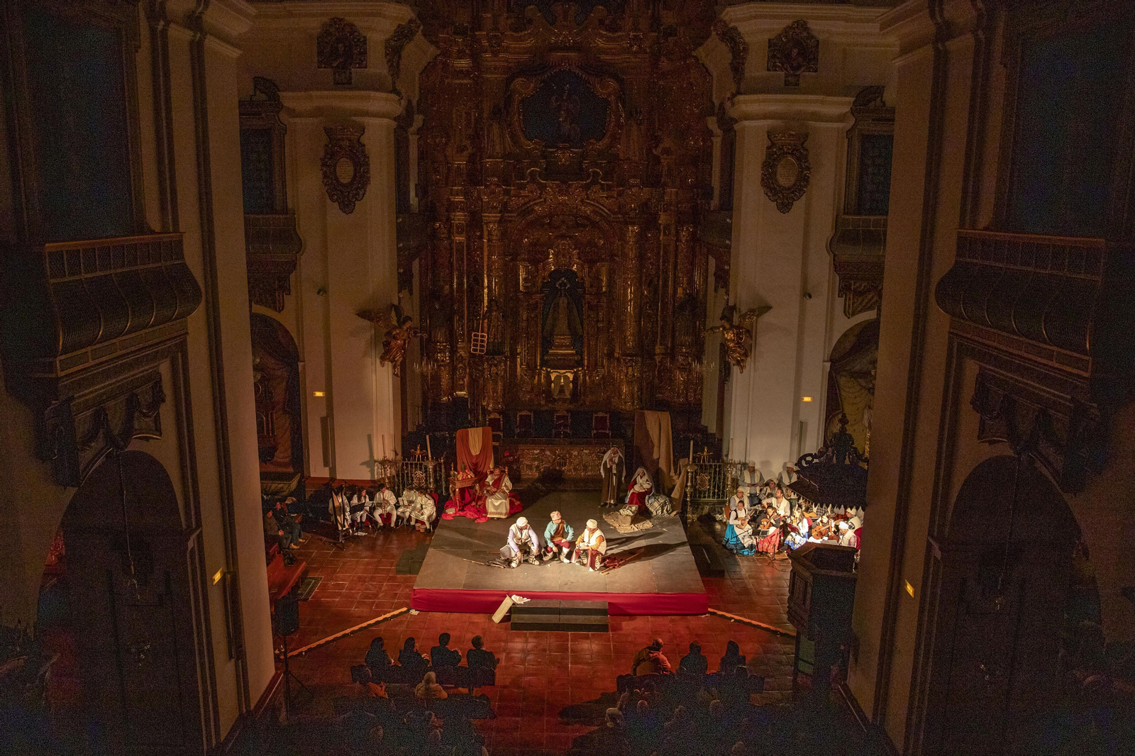 La representación de 'Los coloquios de la infancia de Jesús’ de Alcaracejos, en imágenes