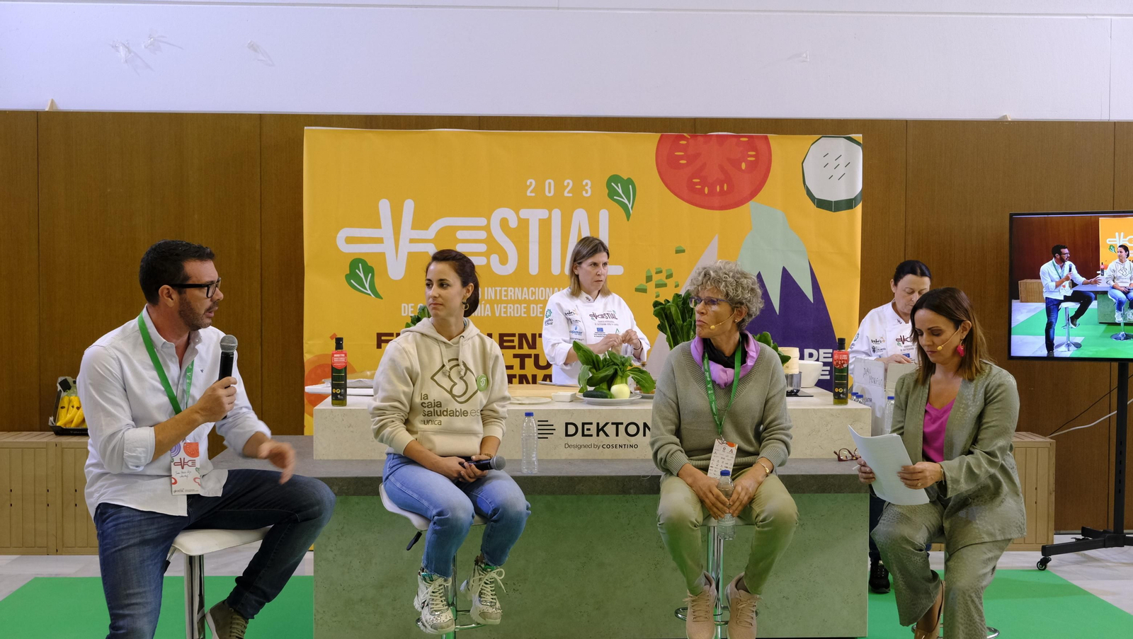 Primer día de Vestial 2023 en el Palacio de Congresos del Toyo-Retamar