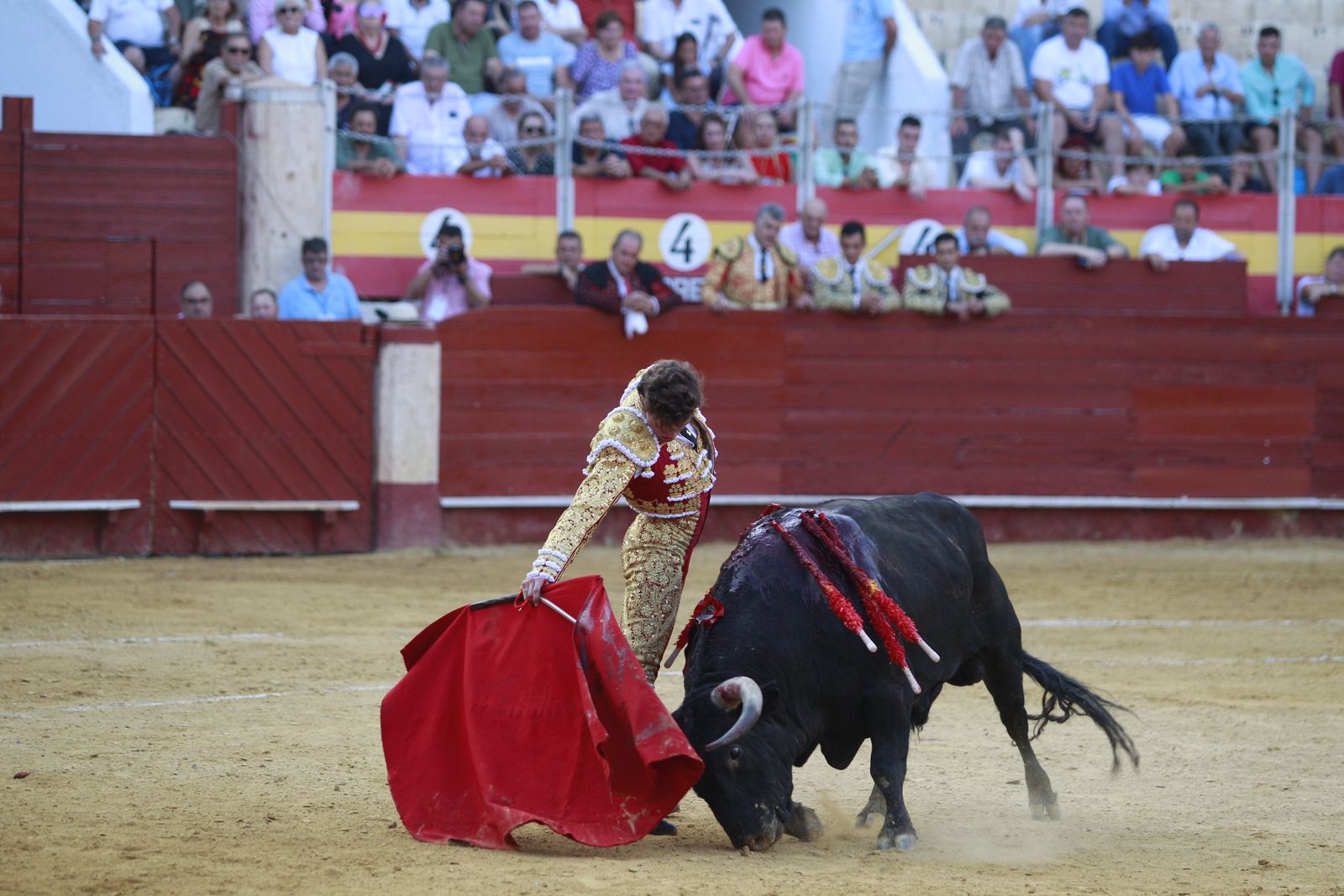 Imágenes de la corrida de toros del jueves en la Feria de Almería 2024