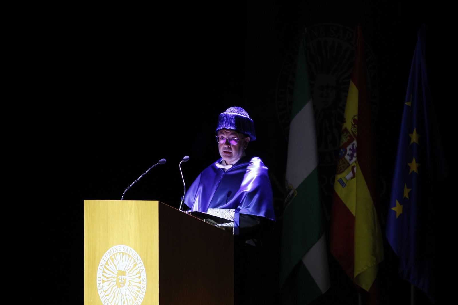 Fotogalería investidura Doctor Honoris Causa Manuel García Velarde. UAL
