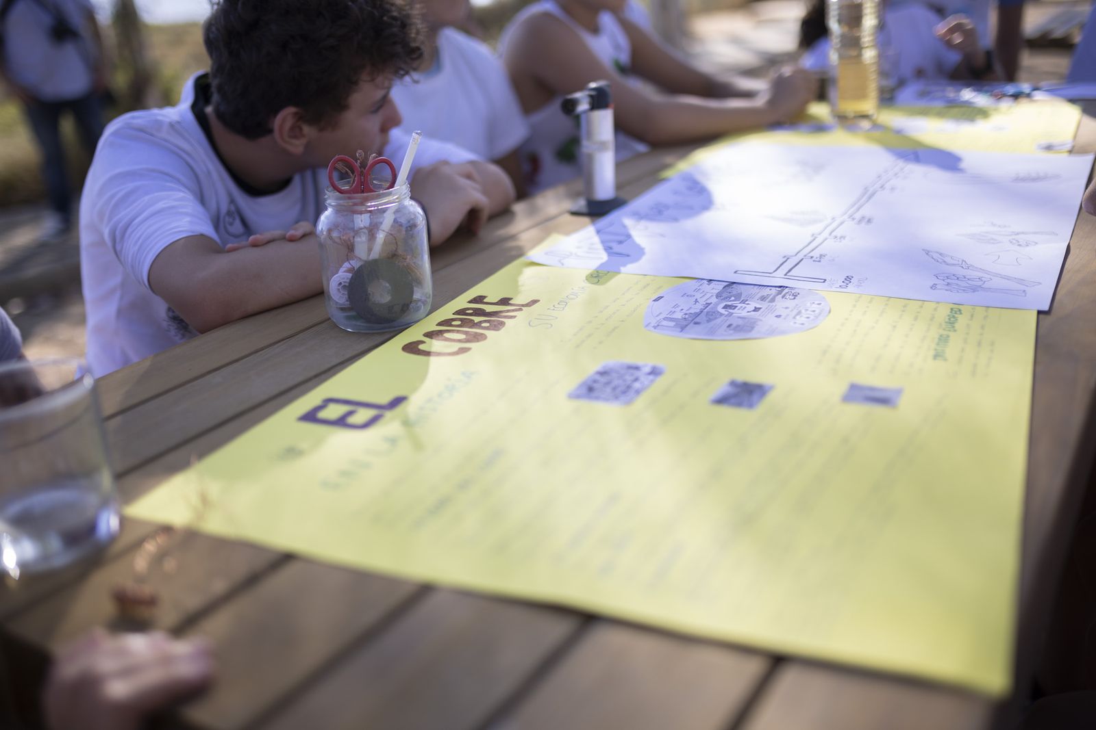 Imágenes de la clausura de la Escuela de Exploradores en Marismas del Odiel