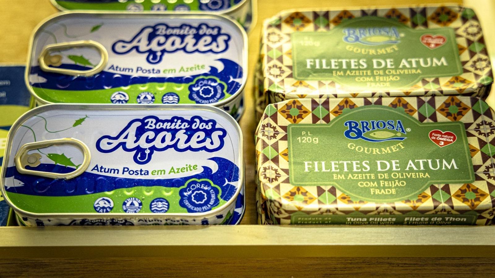 Conservas de atún en aceite. Conservas de atún en aceite.