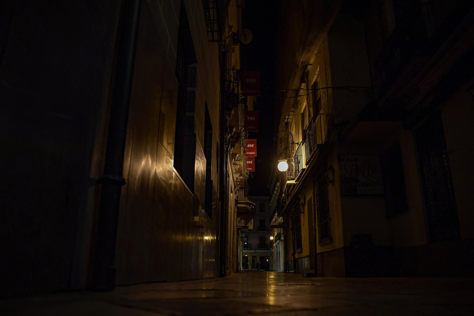 La zona Centro de Granada, uno de los puntos destacados del mapa del miedo de la ciudad.