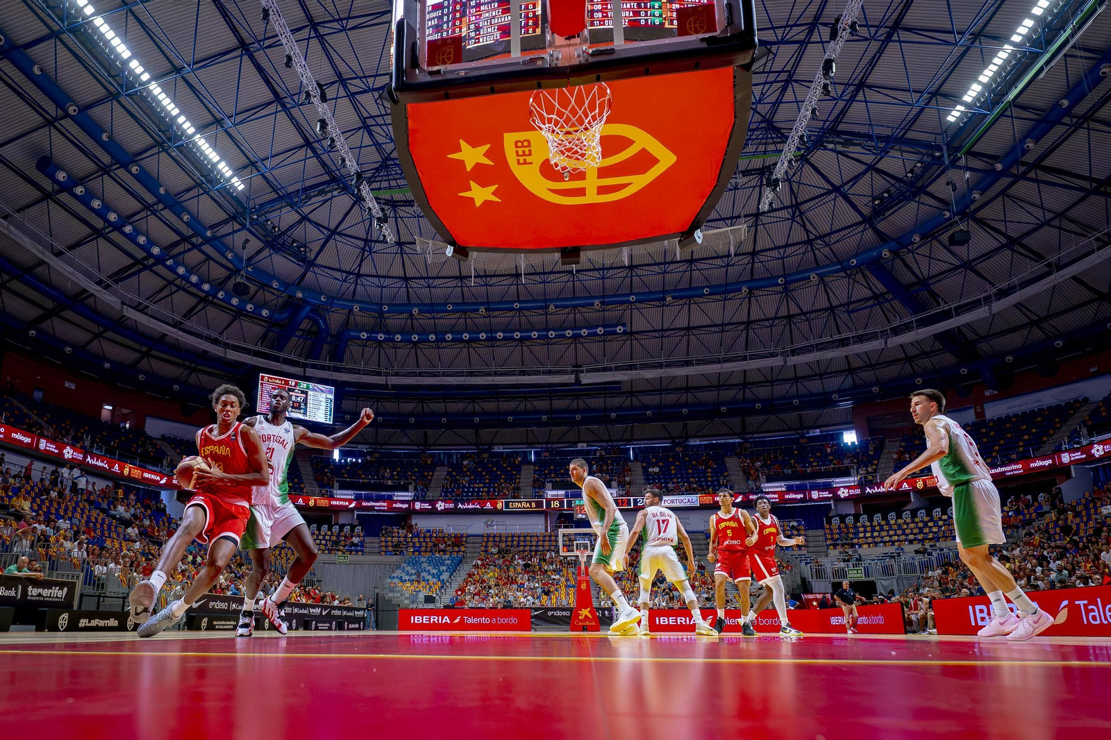 España B - Portugal en Málaga, en fotos