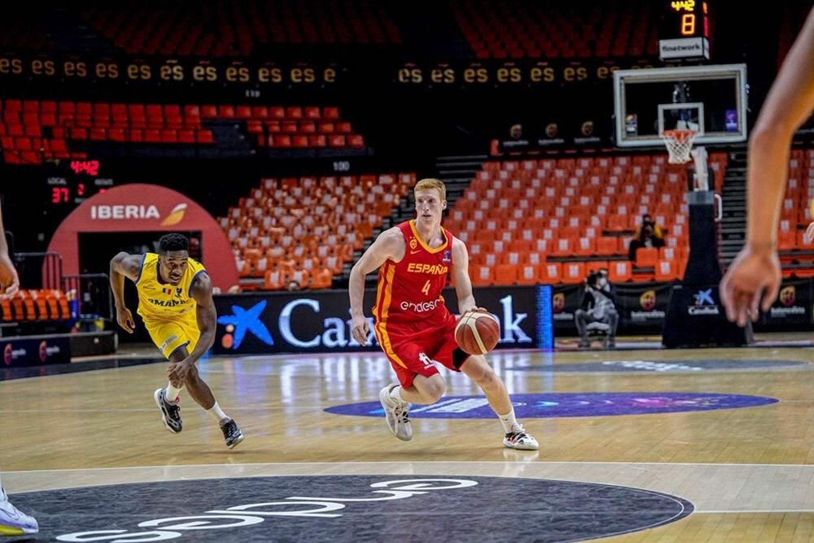 Las fotos del España-Rumanía