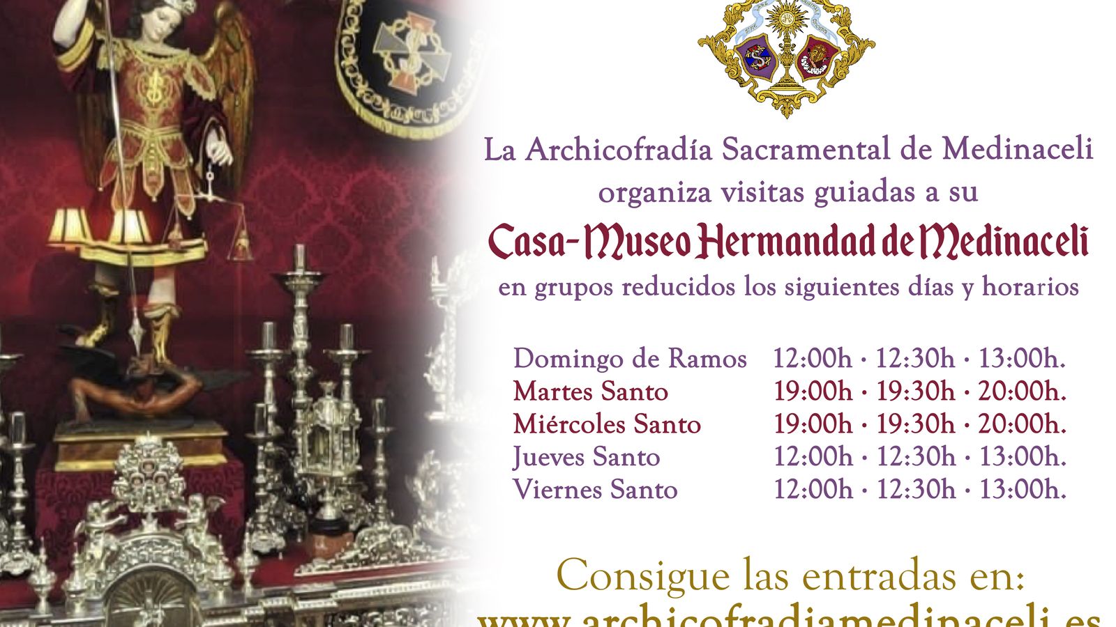 Horario de las visitas: