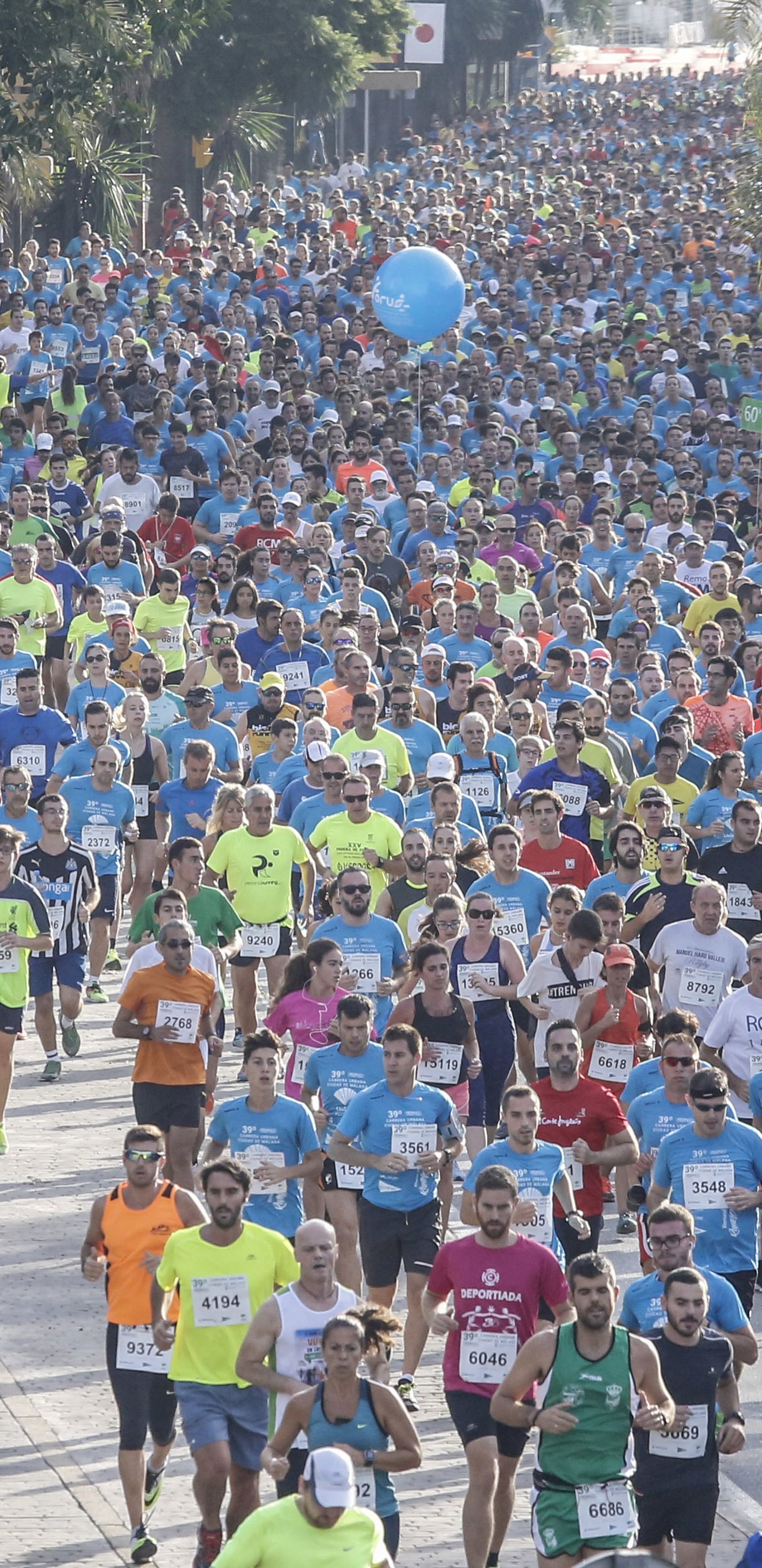 Imágenes de la Carrera Urbana Ciudad de Málaga