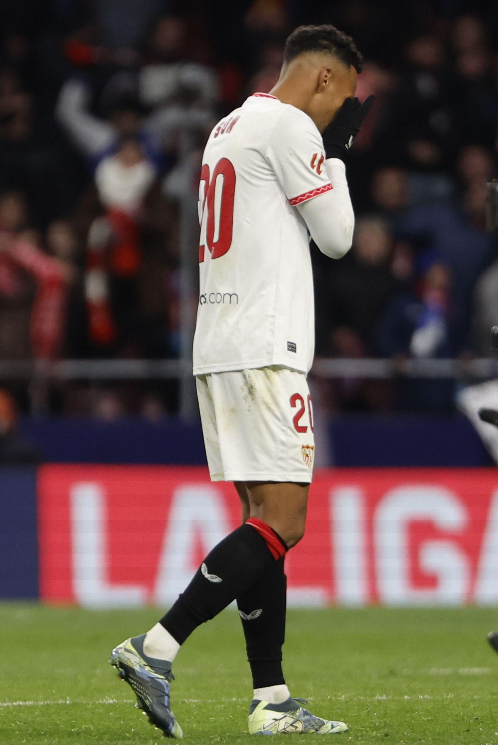 Las fotos del Atlético de Madrid - Sevilla