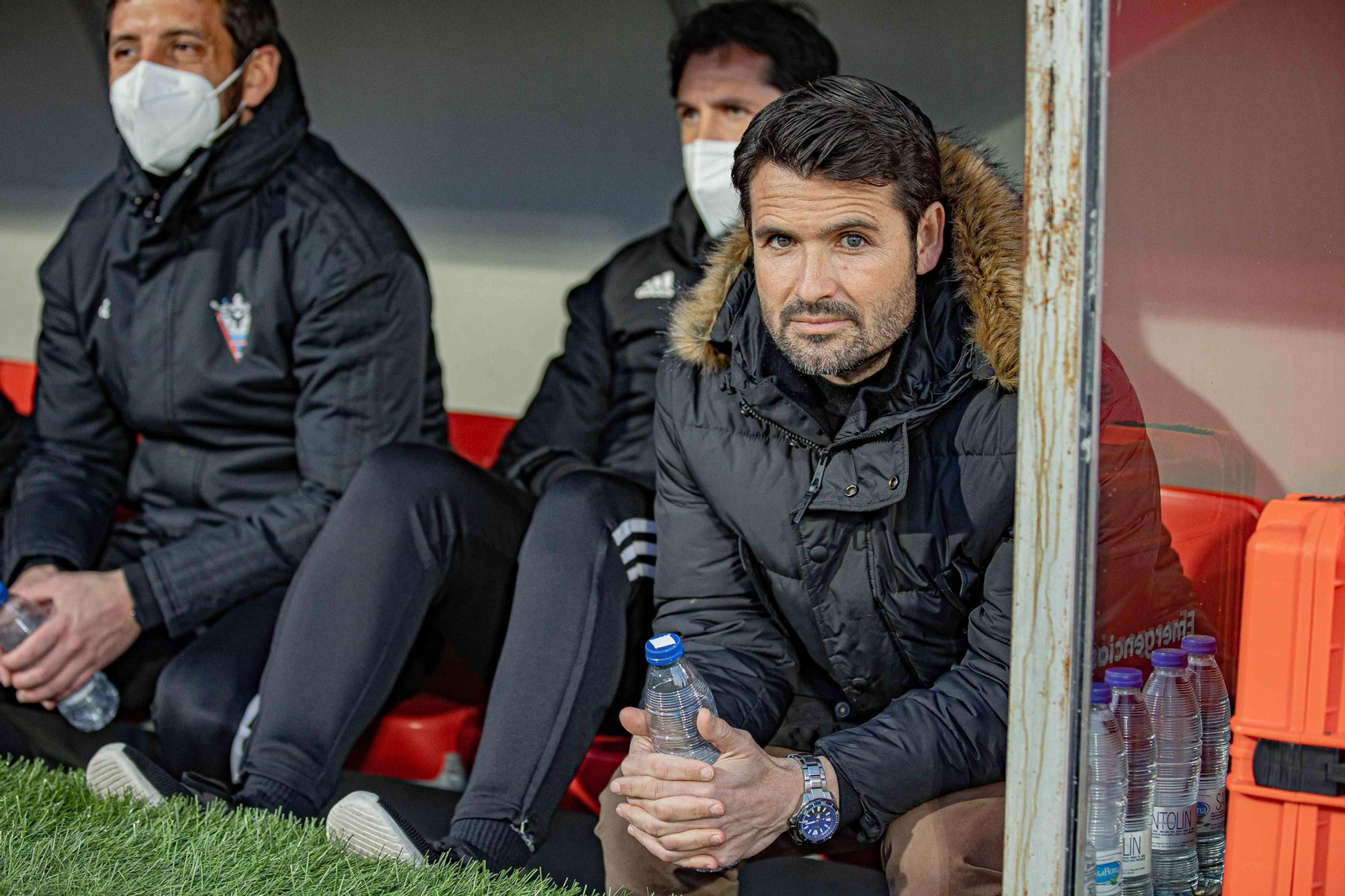 El Mirandés-Málaga CF, en fotos