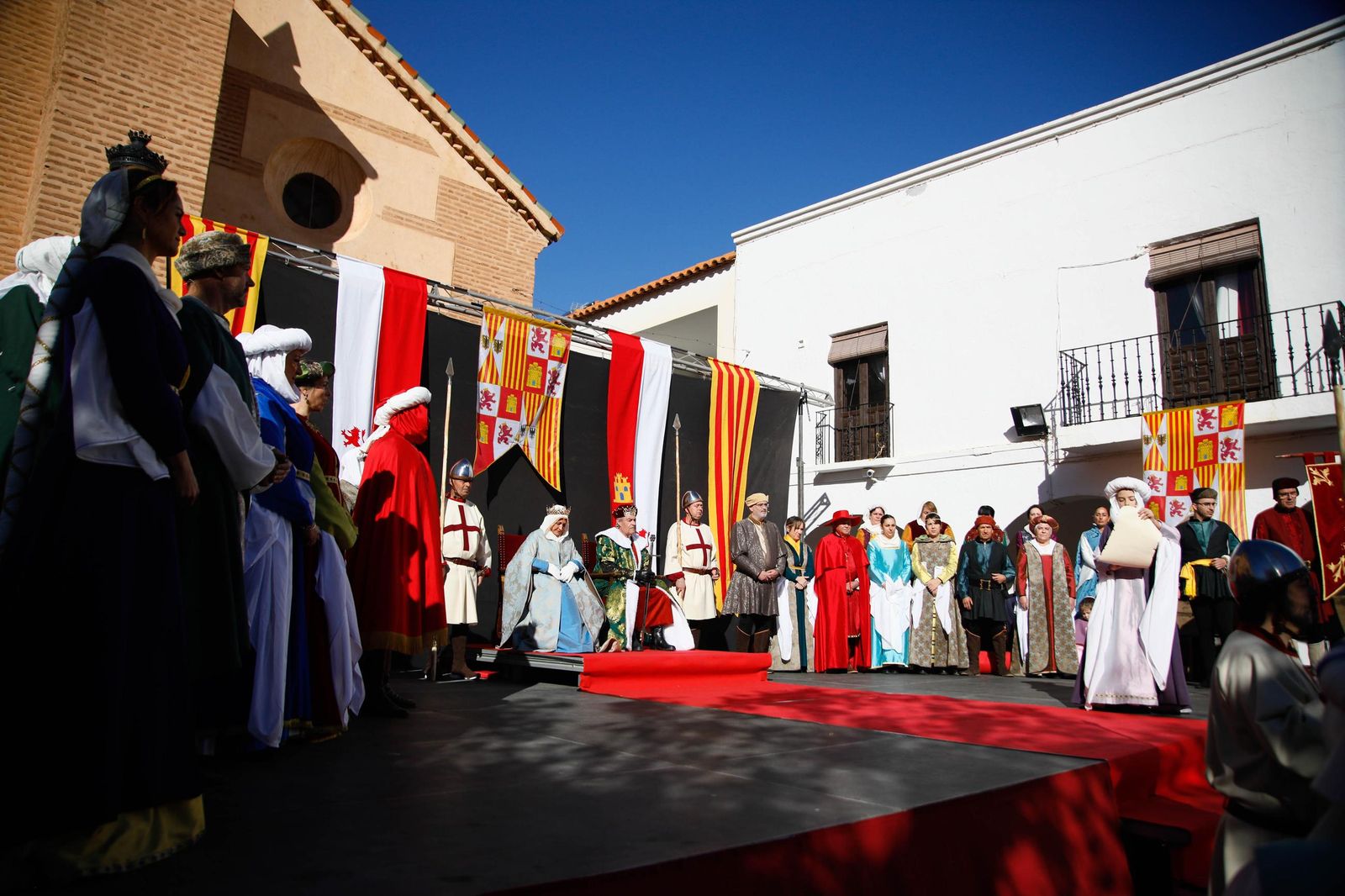 La Recreación de la Pernoctación de los Reyes Católicos en Fiñana, en imágenes
