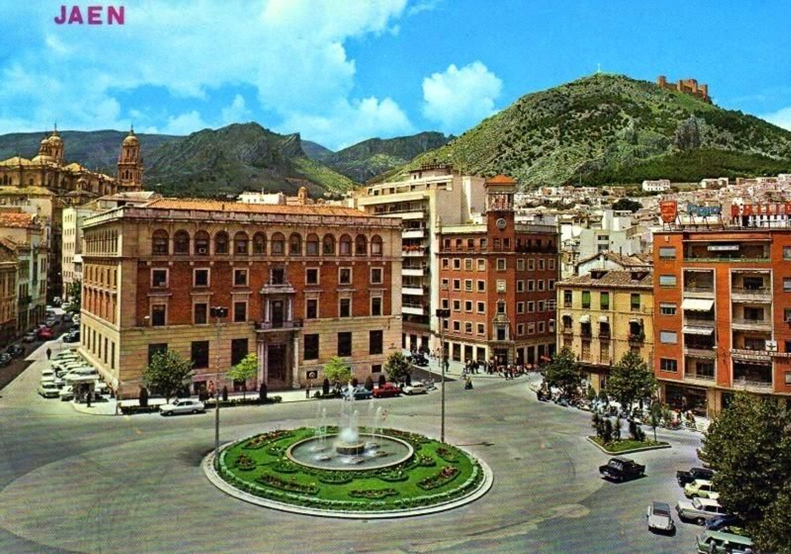 Plaza de la Constitución en el pasado.