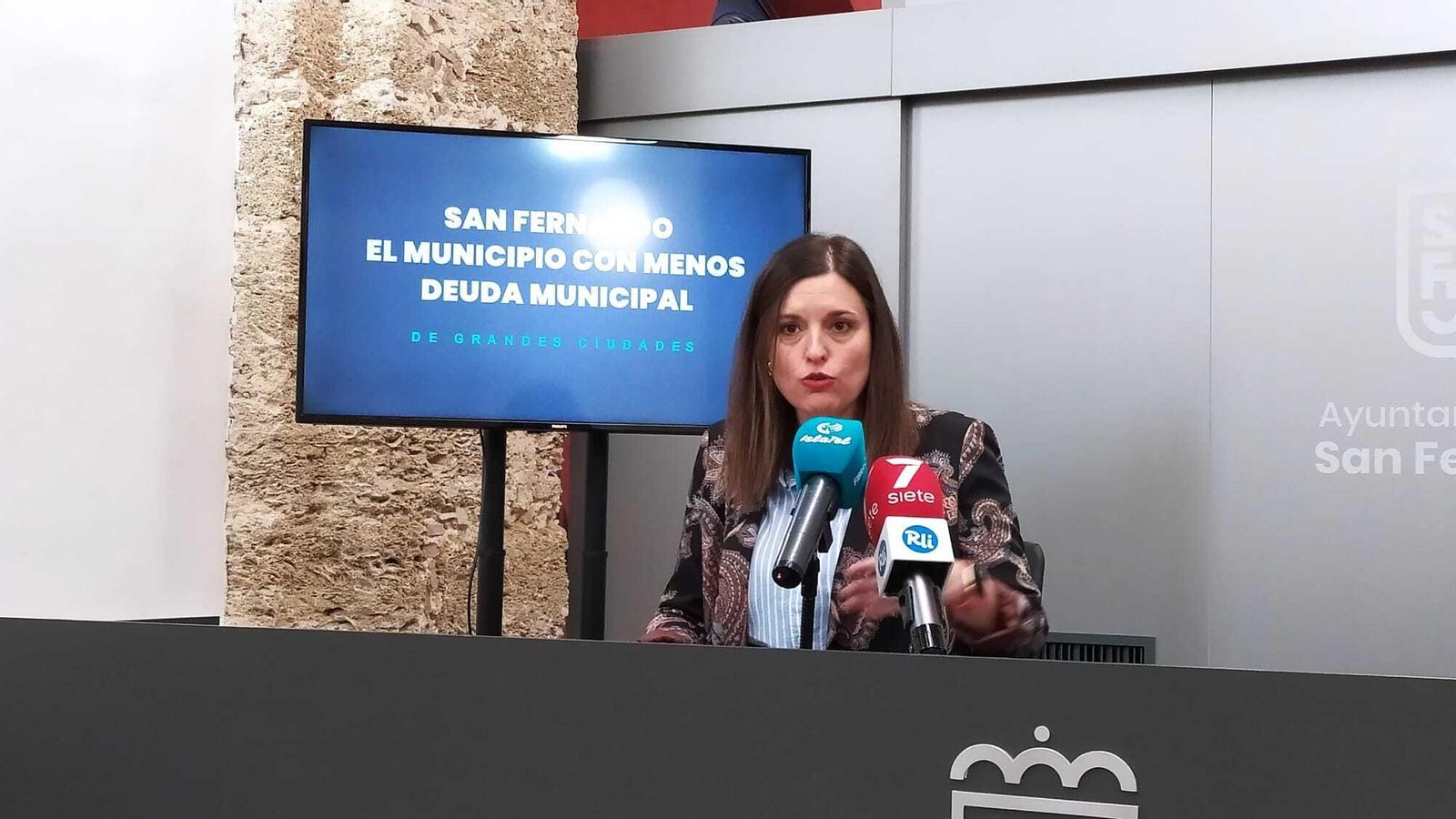 La alcaldesa de San Fernando, Patricia Cavada. La alcaldesa de San Fernando, Patricia Cavada.