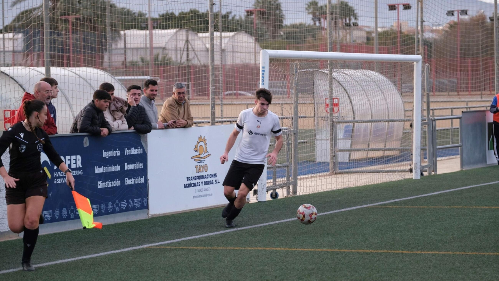 Un encuentro de La Cañada División de Honor Juvenil de la pasada campaña.