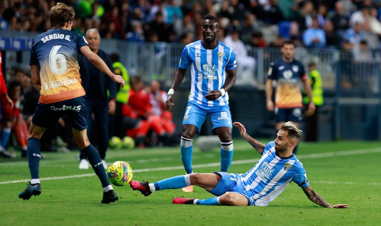 El Málaga CF-Leganés, en fotos