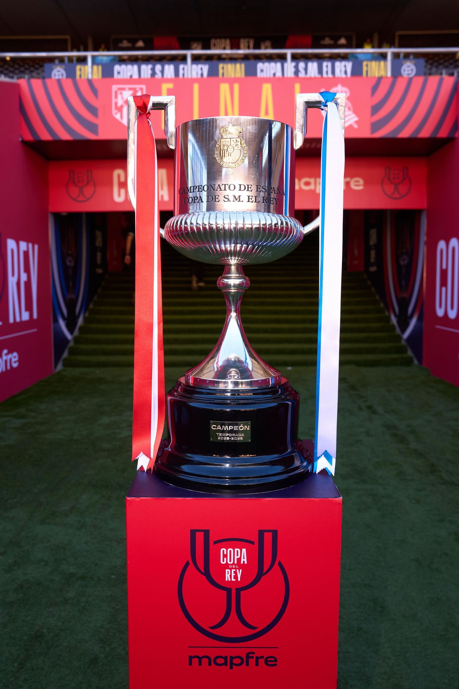 Las fotos de la previa de la final de la Copa del Rey