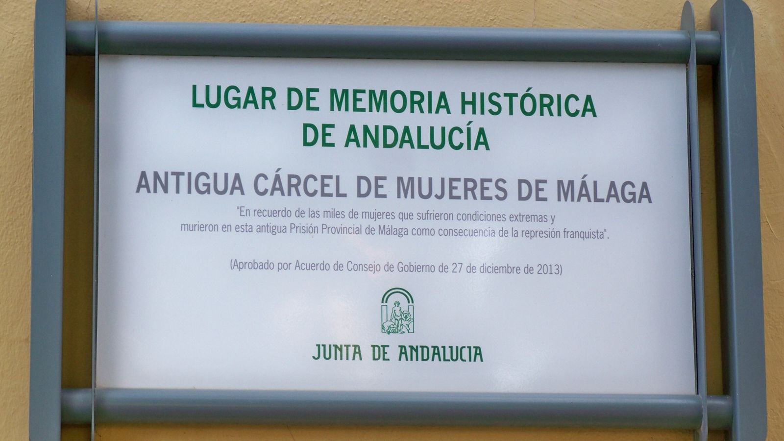 Prisión de mujeres de Málaga. Lugar de Memoria.