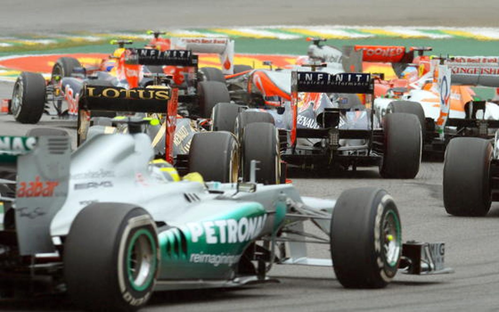 Las imágenes del GP de Brasil